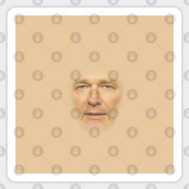 Kirby Smart Face Sticker by tysonstreet